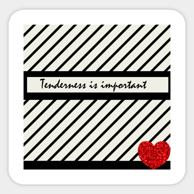 Tenderness Sticker by JoanaStudio